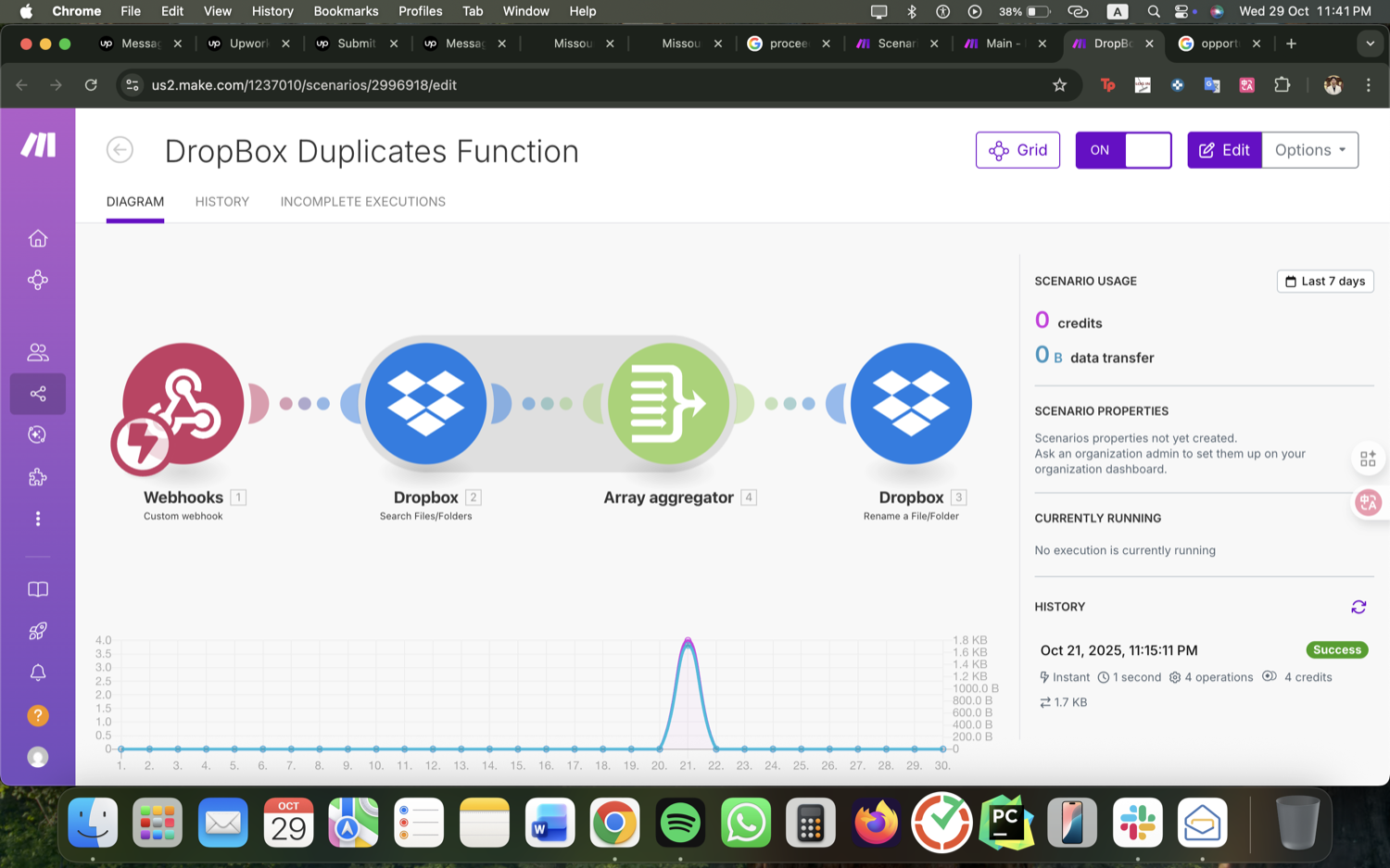 Sync GoHighLevel Files & Signed Docs to Dropbox (Make.com) screenshot 8